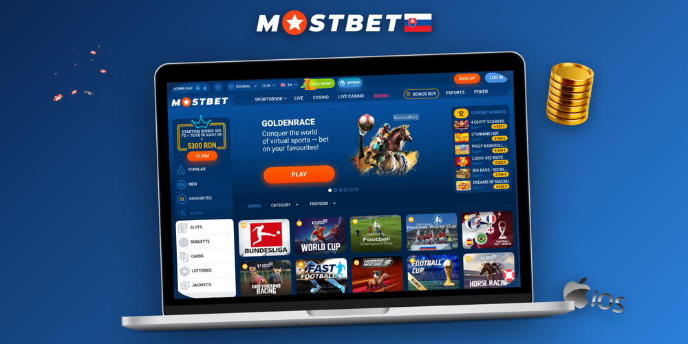 Stiahnuť Mostbet pre PC a sledovať live kurzy na širokouhlom monitore