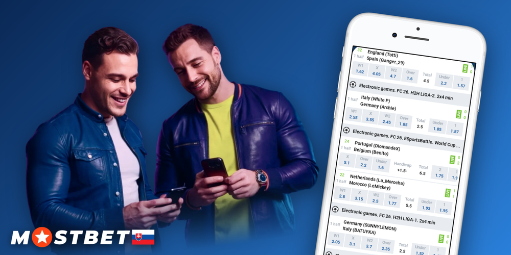 Promo banner Mostbet online s uvítacím bonusom pre nových slovenských hráčov